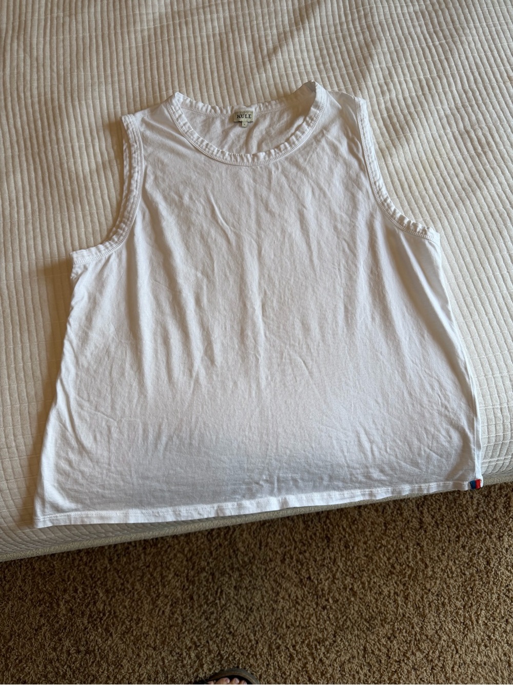 KULE White Women’s Tank Top